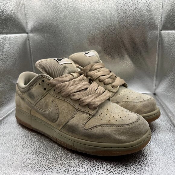 Size 11 Nike Dunk SB Pro B Low Parachute Beige Mens Athletic Sneaker HJ0367-200 - Picture 1 of 11